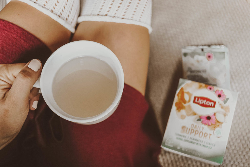 Lipton daily support tea