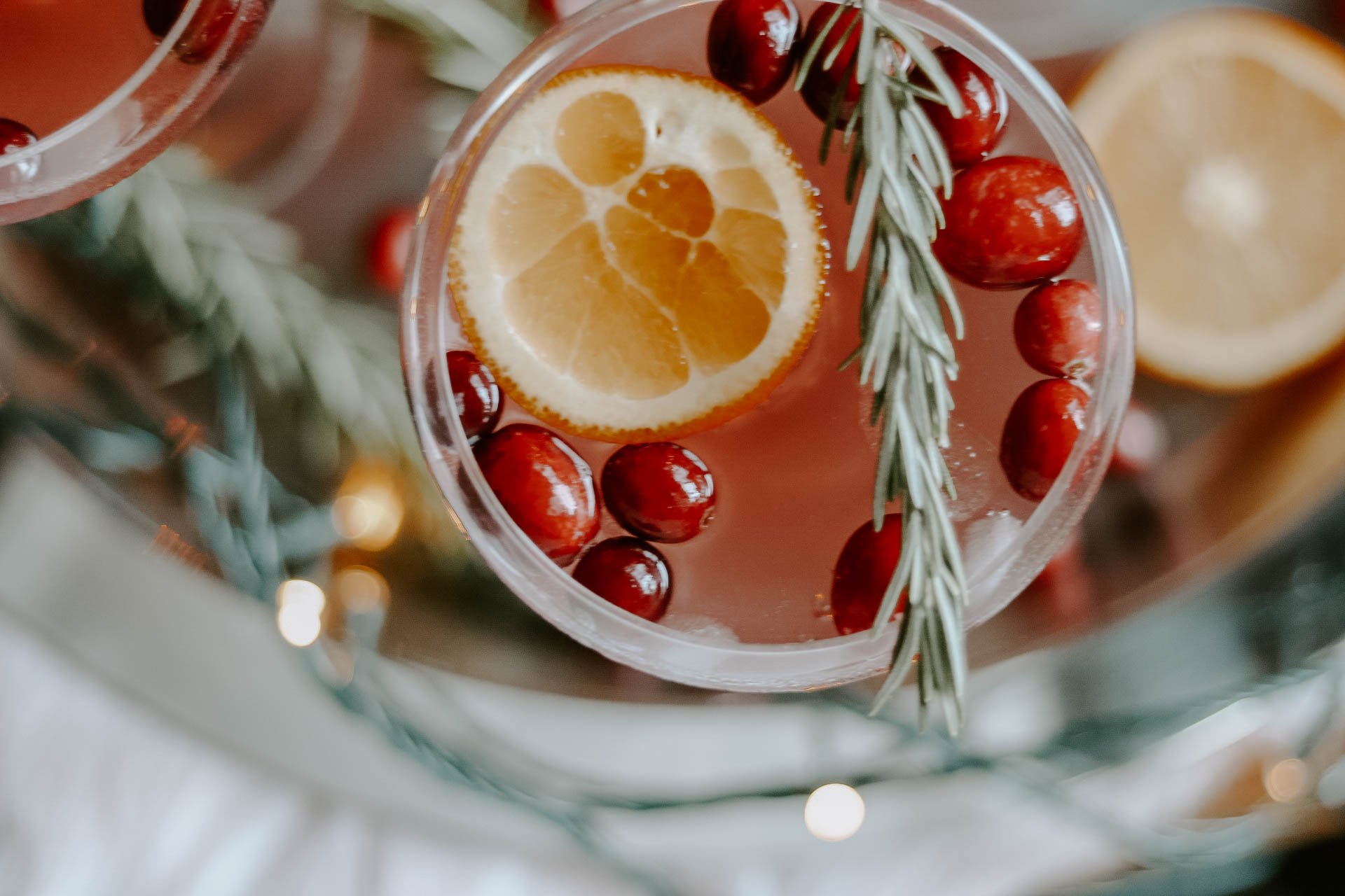 Holiday cocktail