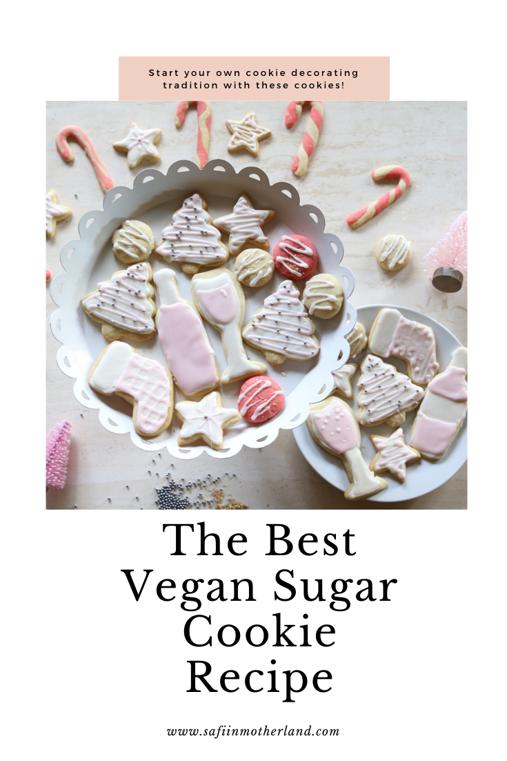 vegan sugar cookie recipe